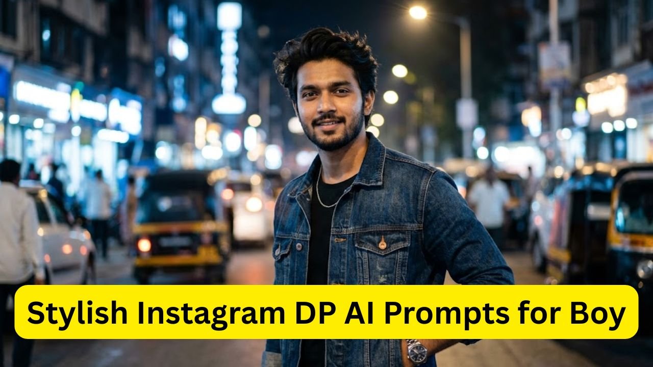 Stylish Instagram DP AI Prompts for Boy